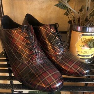 Patricia Nash Mara Oxford Plaid Heel